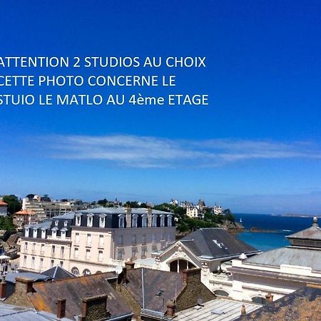 Les Studios Vue Mer Le Matlo Динар Экстерьер фото